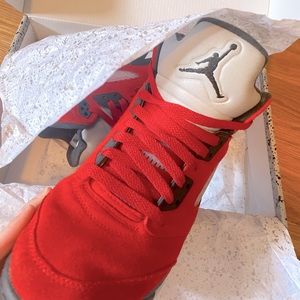 Air Jordan 5 Retro (varsity red/black/white)